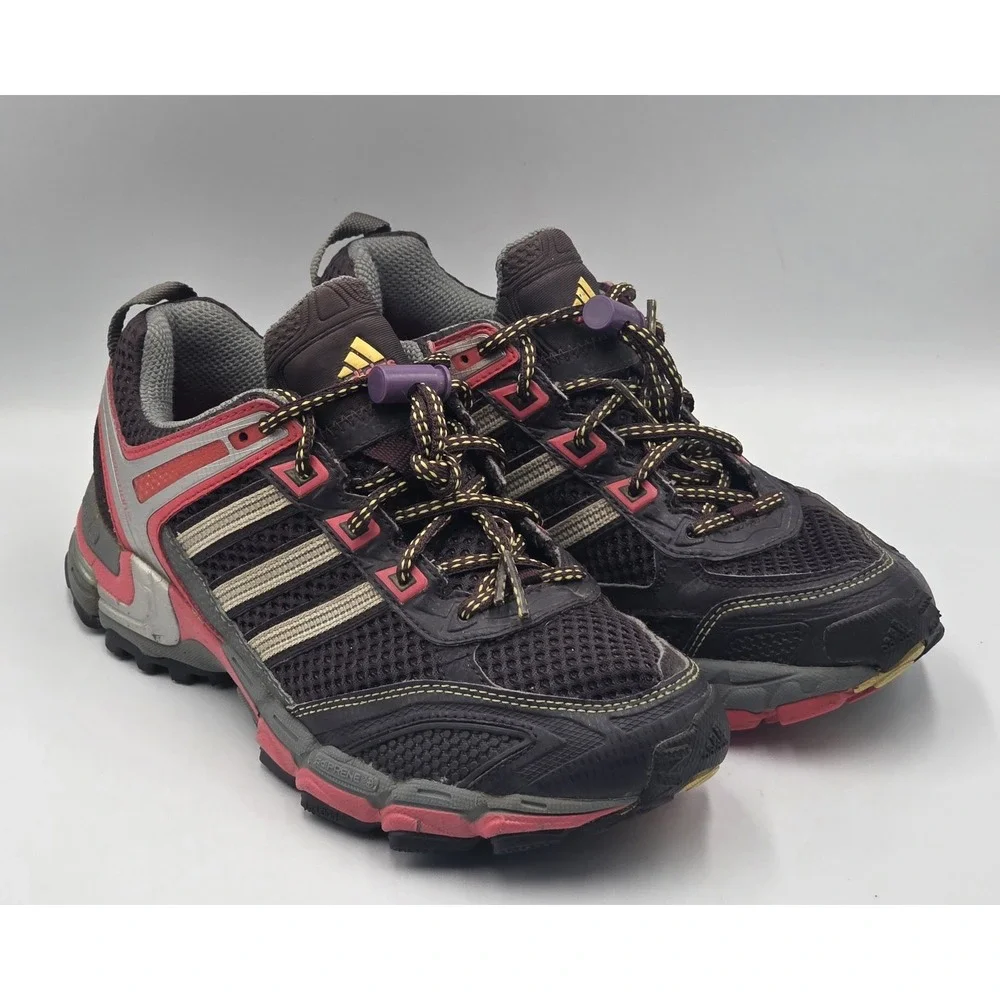 Adidas Kanadia TR2 Trail Running Hiking Shoes Womens 8 Purple Pink G01882